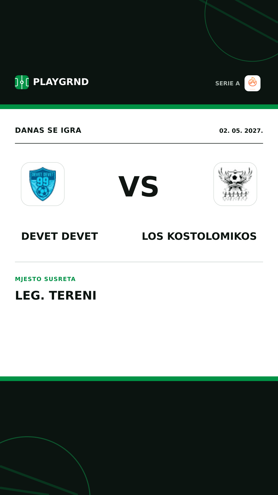 Instagram slika: Devet Devet vs Los Kostolomikos