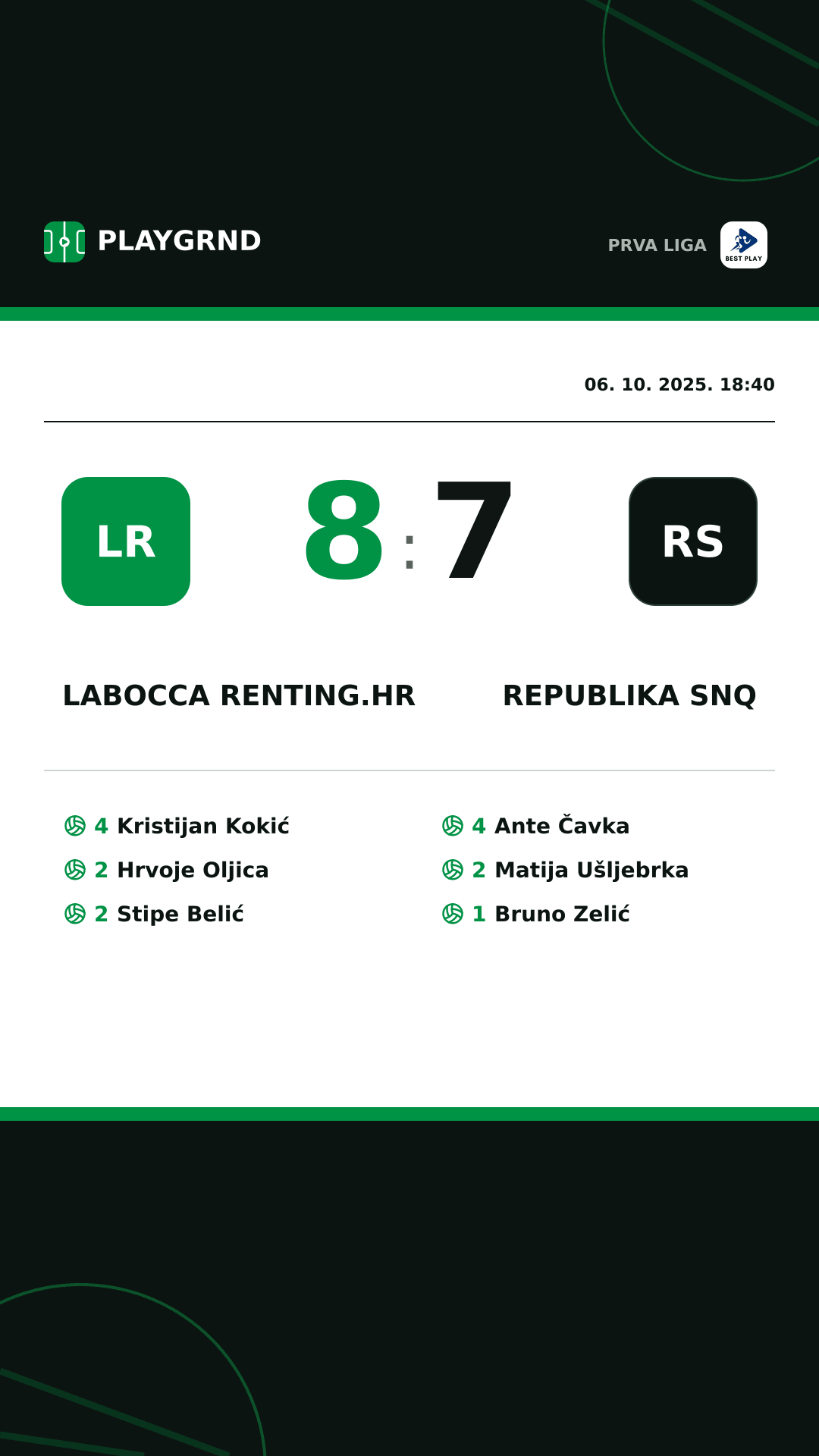 Instagram slika: LaBocca Renting.hr 8:7 Republika SNQ