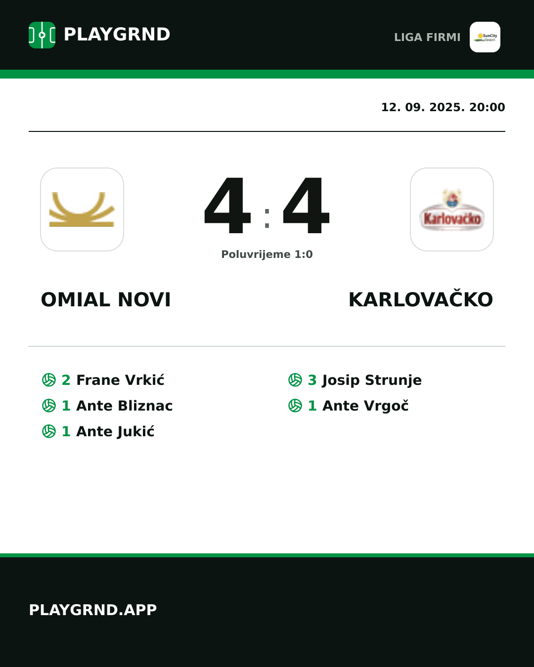 Instagram slika: Omial Novi 4:4 Karlovačko