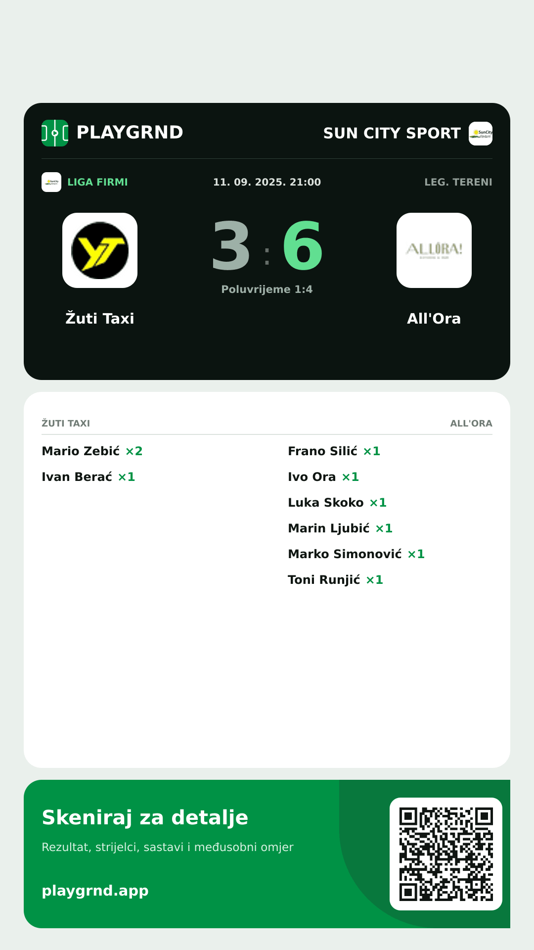 Story slika: Žuti Taxi 3:6 All'Ora