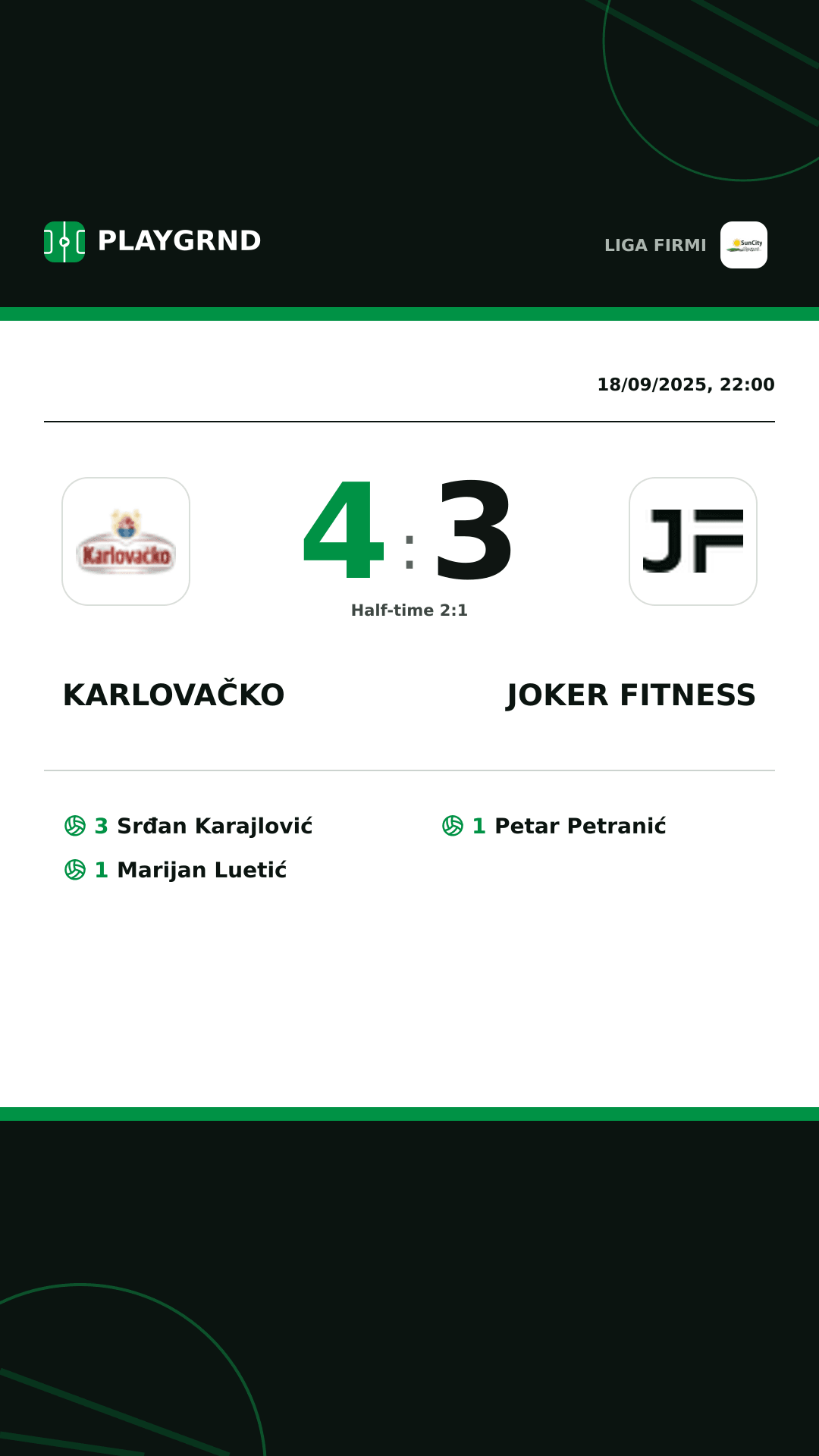 Instagram artwork: Karlovačko 4:3 Joker Fitness