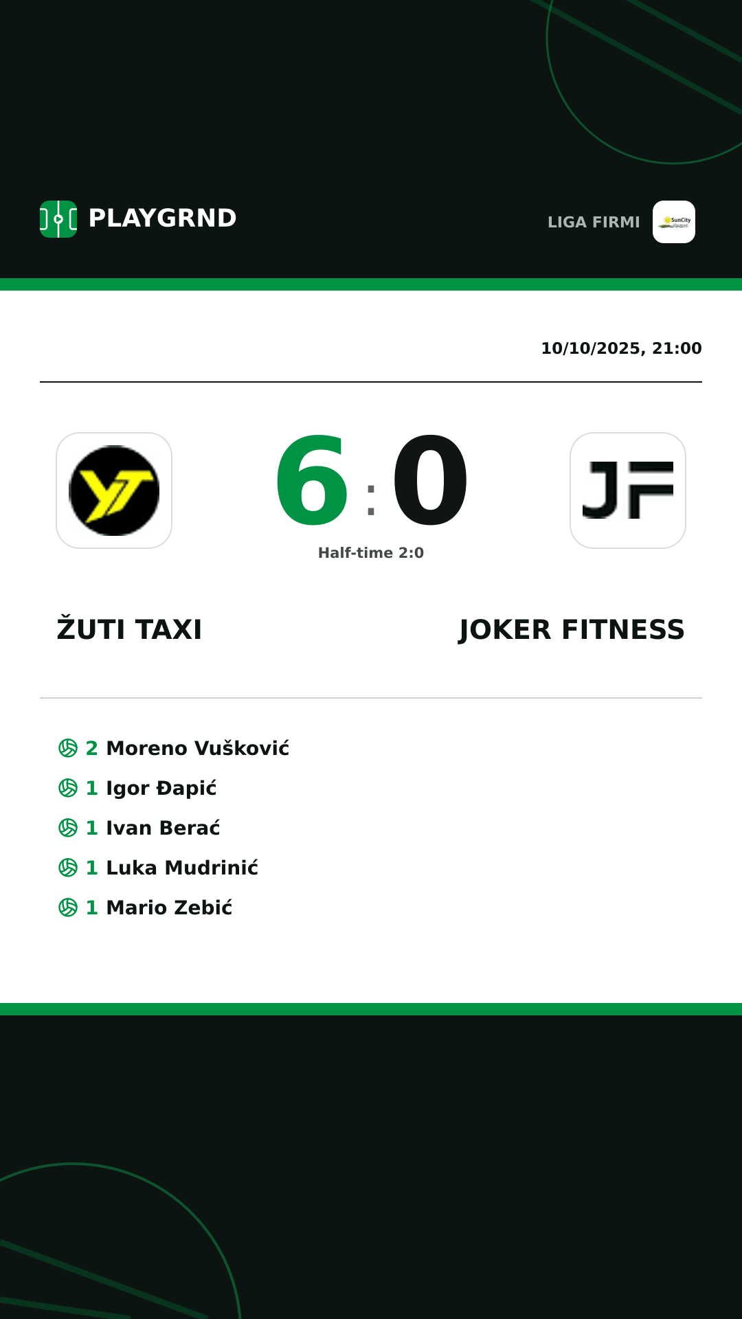 Instagram artwork: Žuti Taxi 6:0 Joker Fitness