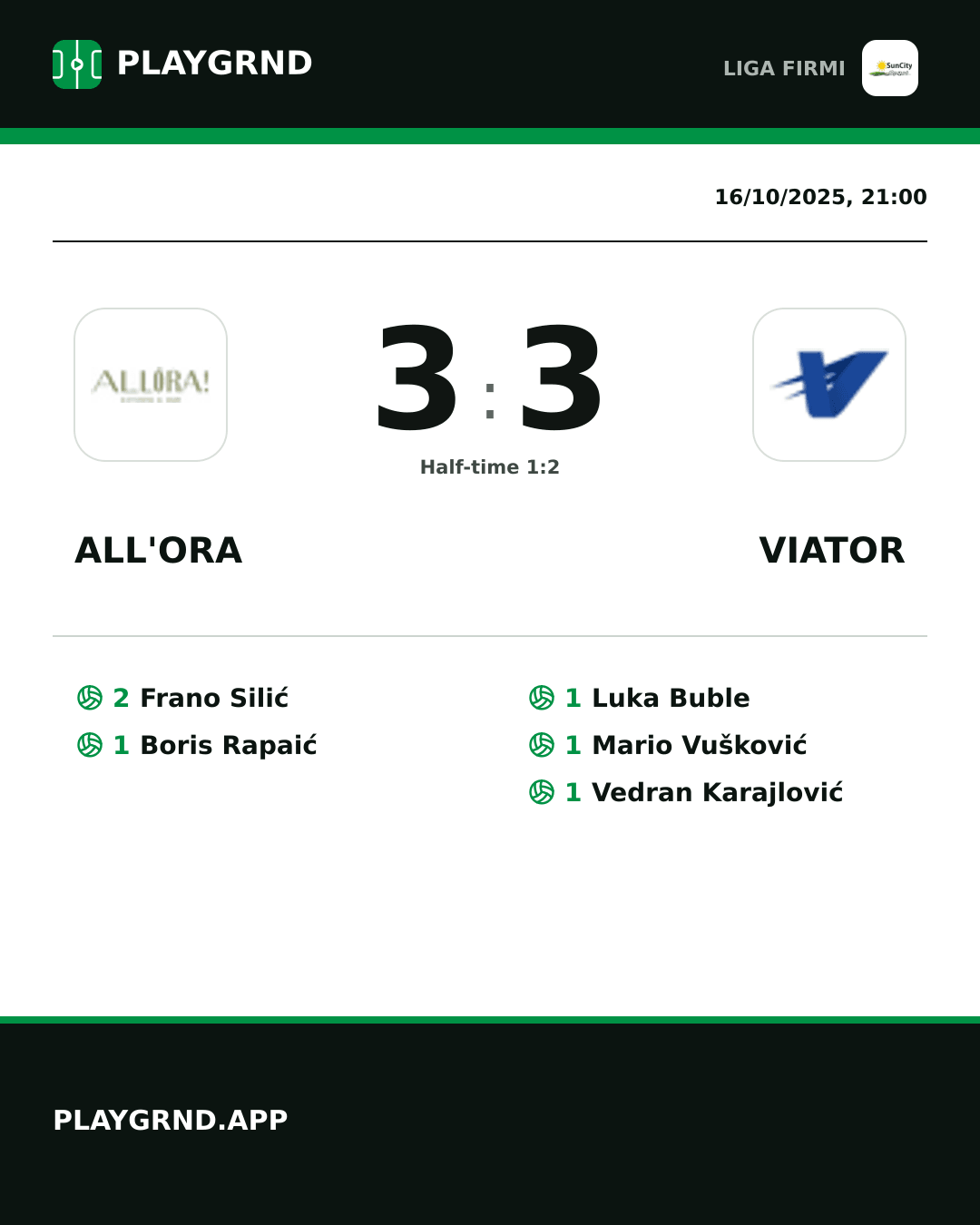 Instagram artwork: All'Ora 3:3 Viator