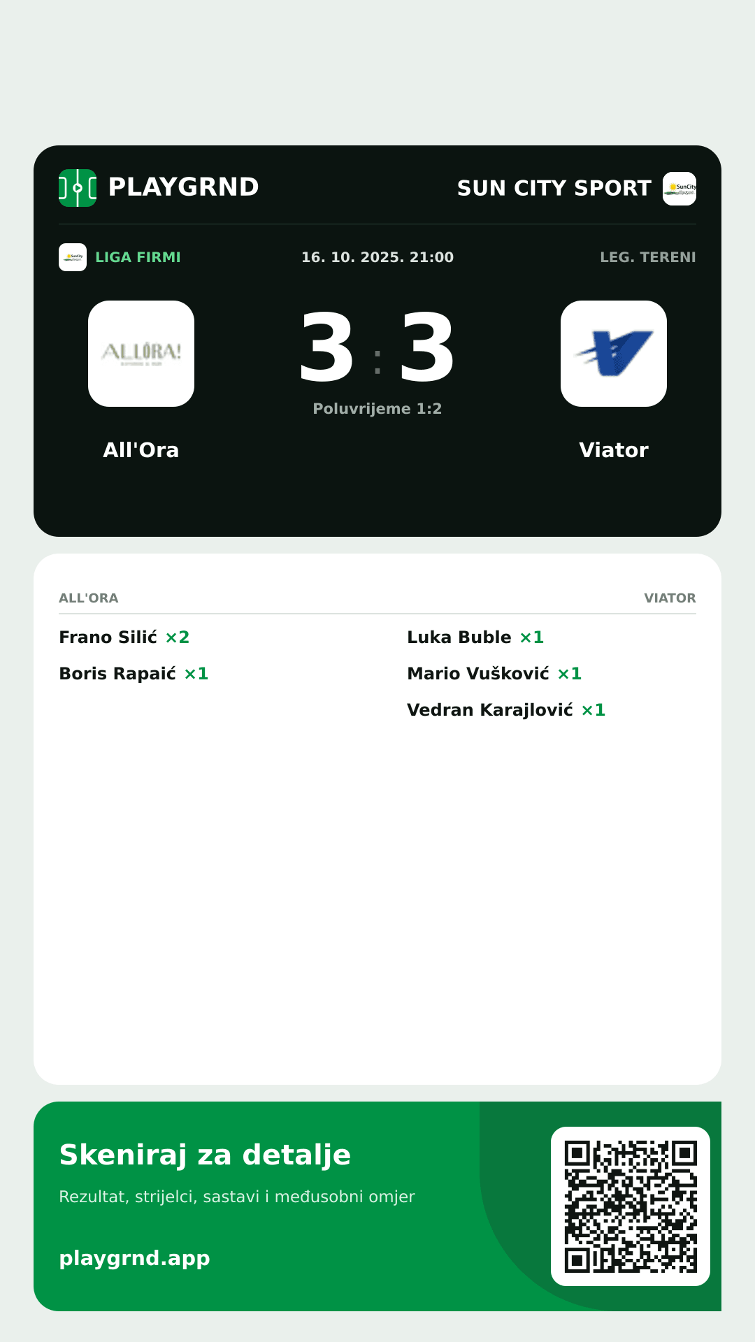 Story slika: All'Ora 3:3 Viator