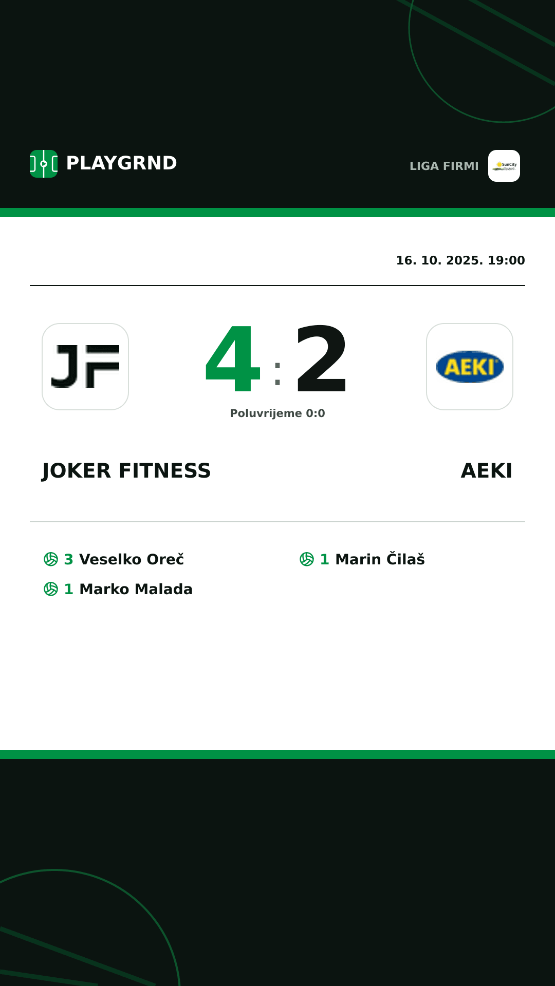 Instagram slika: Joker Fitness 4:2 AEKI
