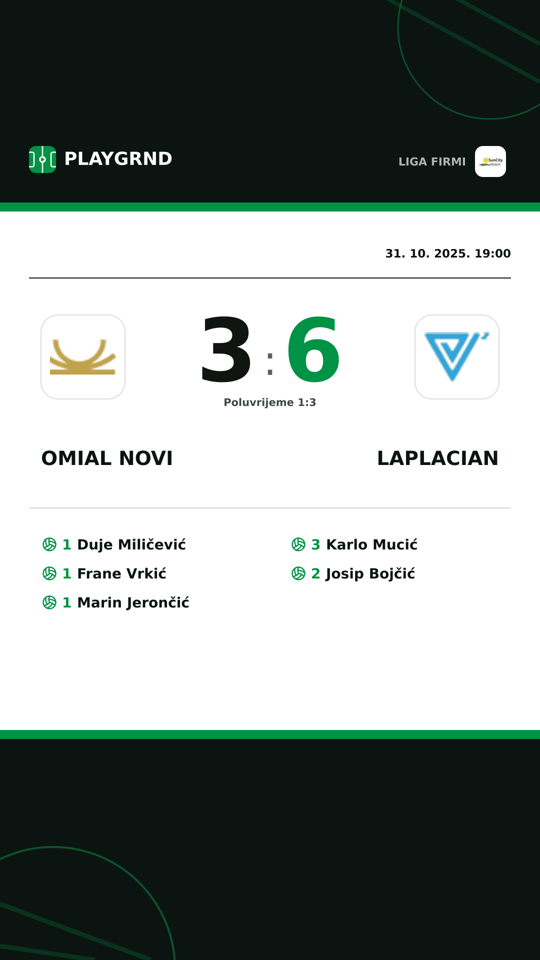 Instagram slika: Omial Novi 3:6 Laplacian