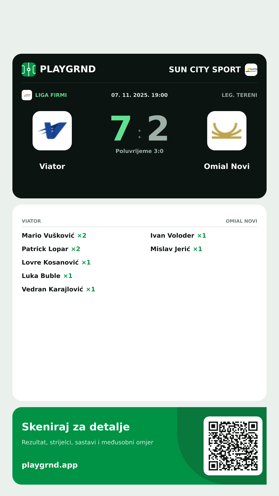 Story slika: Viator 7:2 Omial Novi