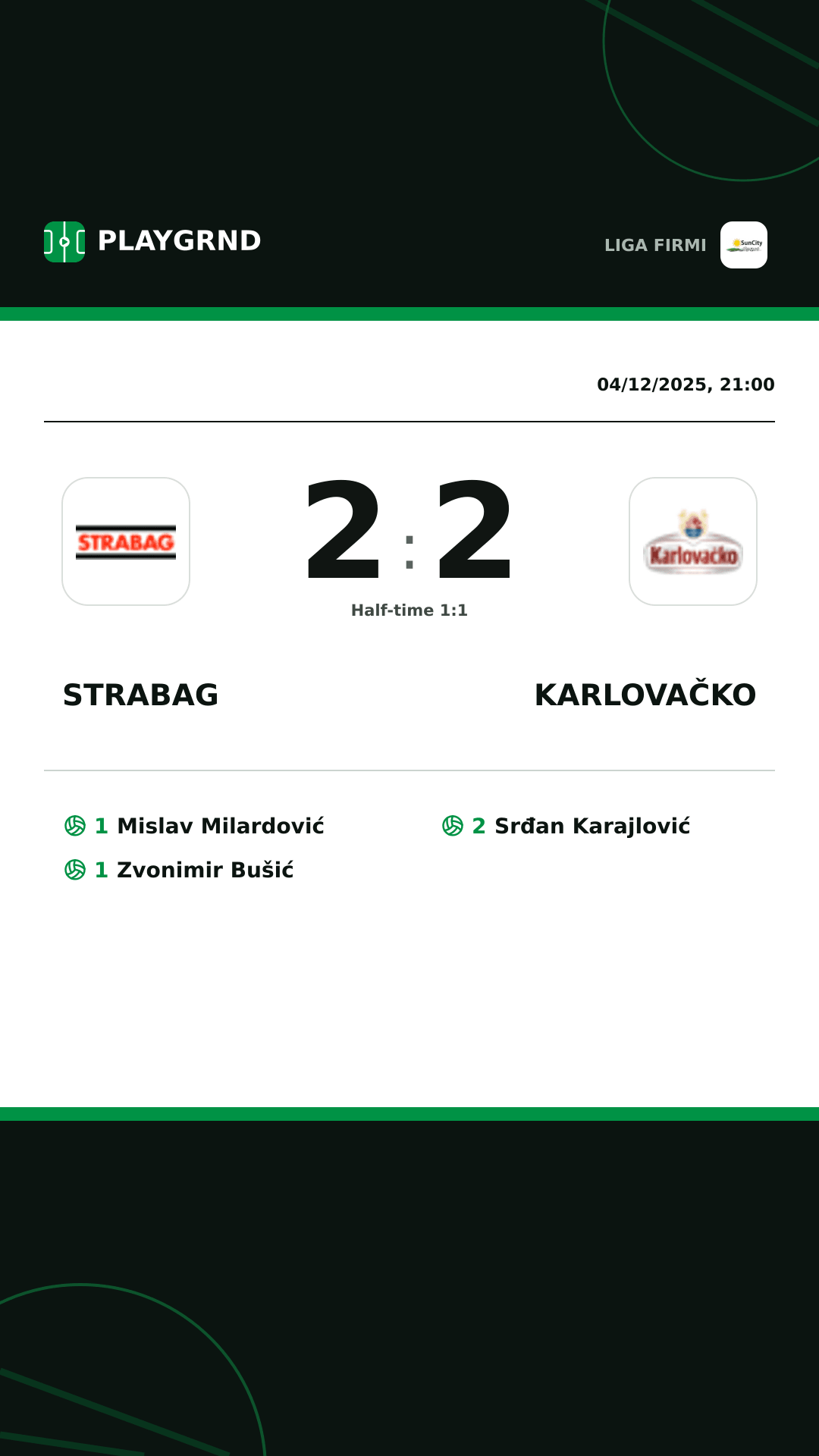 Instagram artwork: Strabag 2:2 Karlovačko