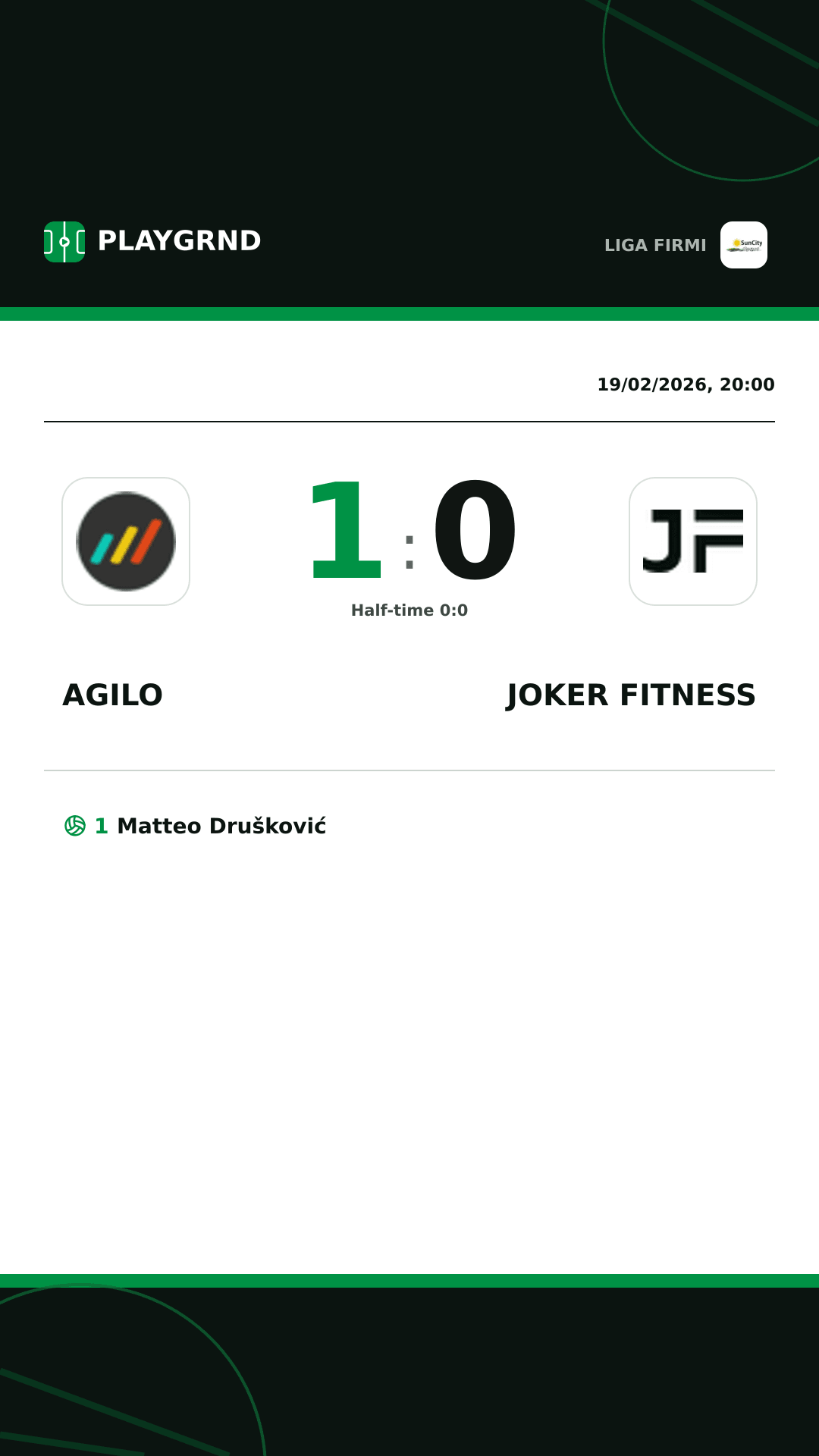 Instagram artwork: Agilo 1:0 Joker Fitness