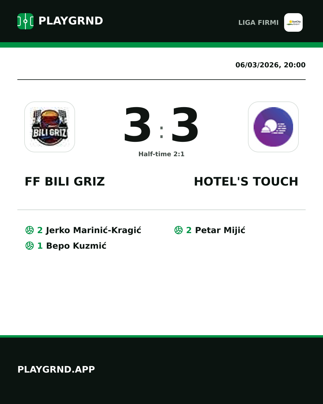Instagram artwork: FF Bili Griz 3:3 Hotel's Touch