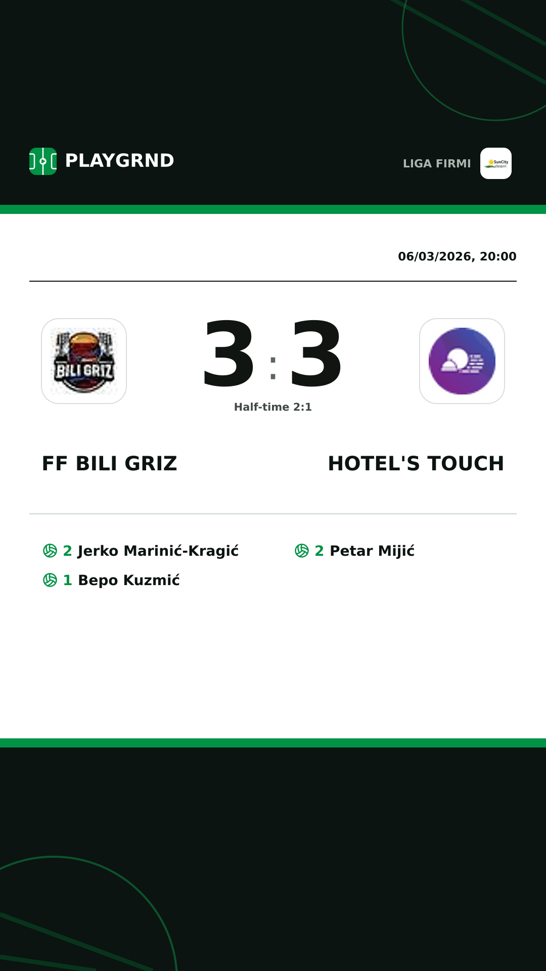 Instagram artwork: FF Bili Griz 3:3 Hotel's Touch