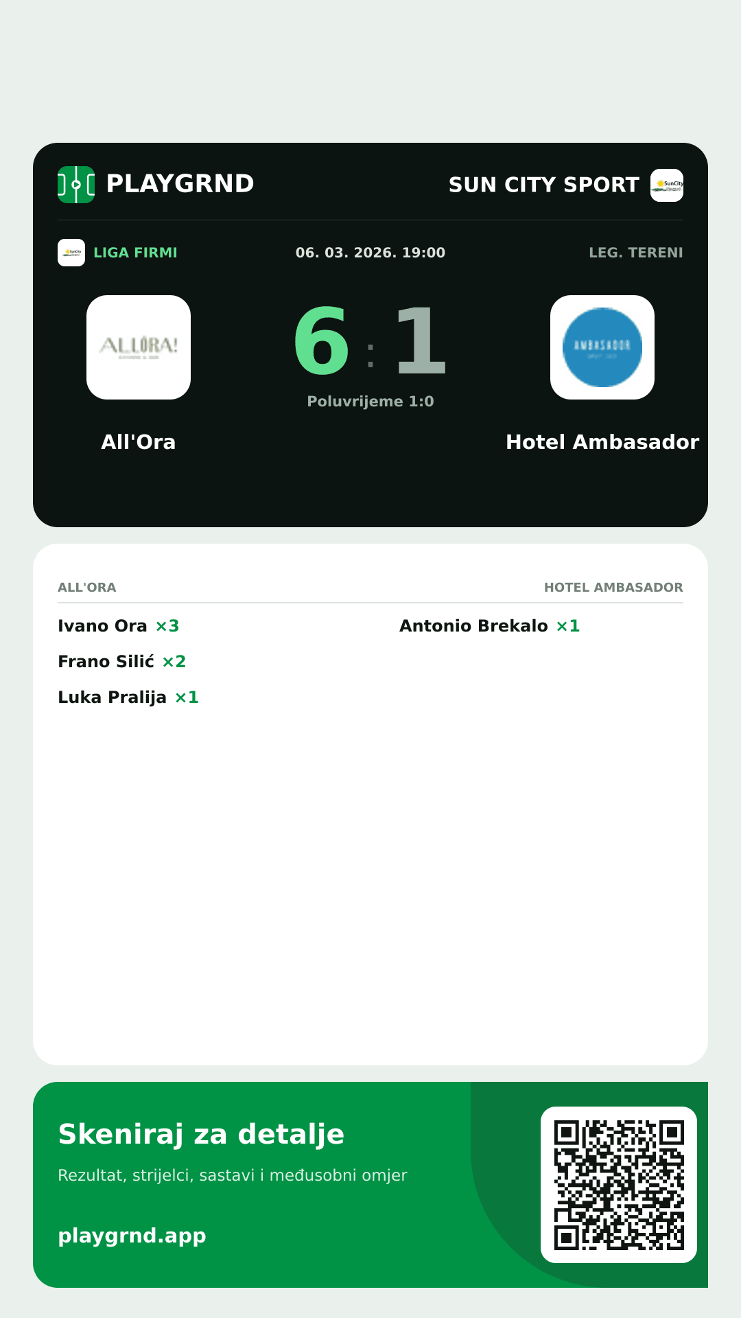 Story slika: All'Ora 6:1 Hotel Ambasador