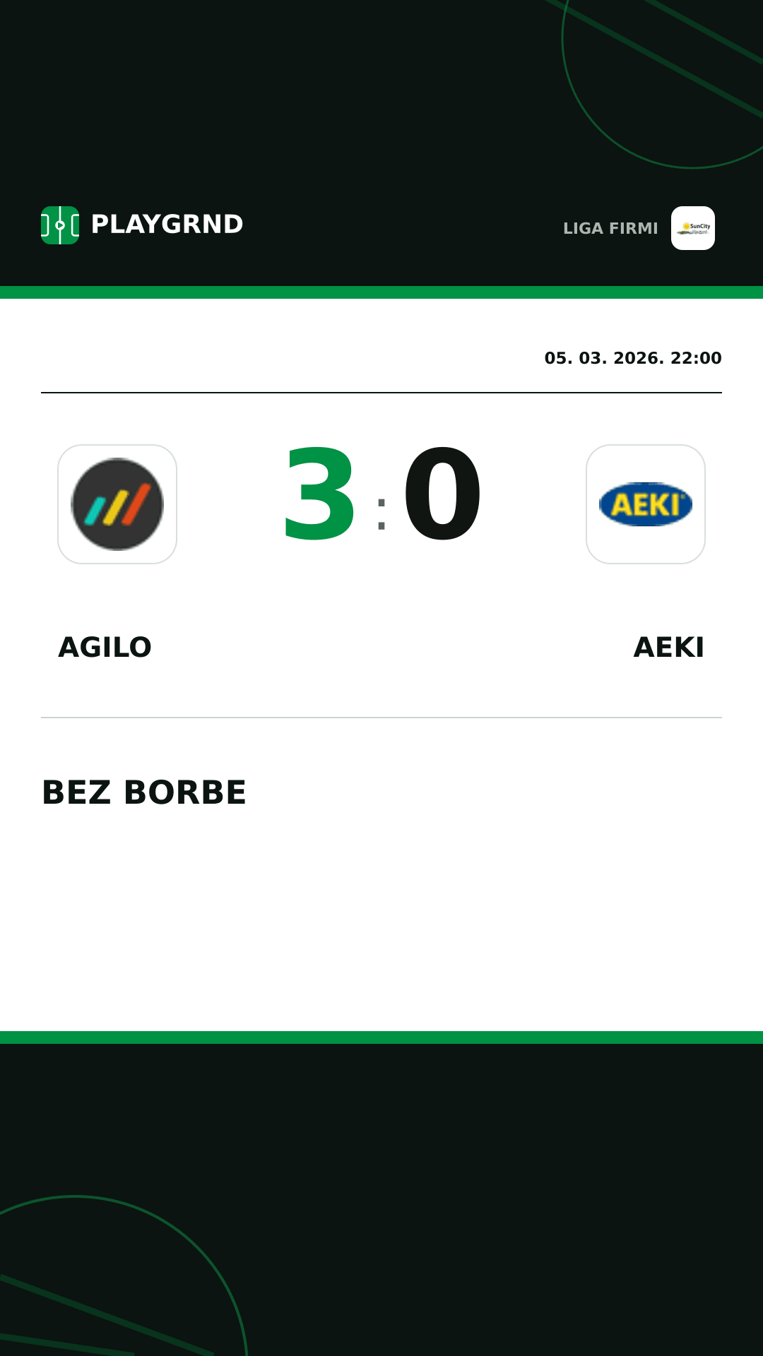 Instagram slika: Agilo 3:0 AEKI