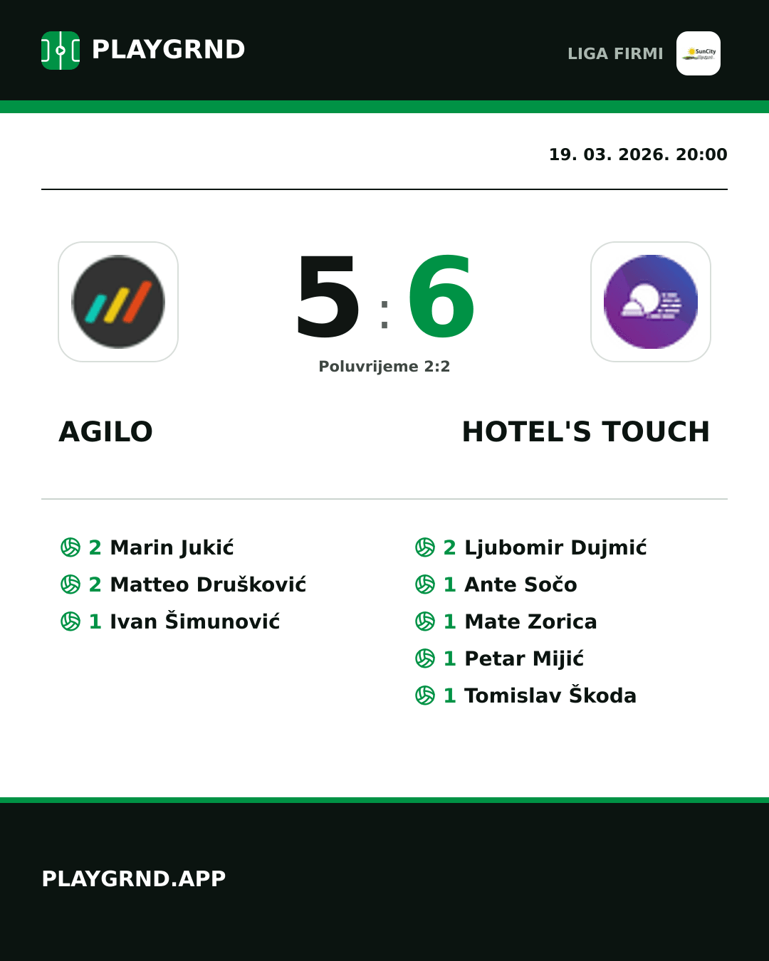 Instagram slika: Agilo 5:6 Hotel's Touch