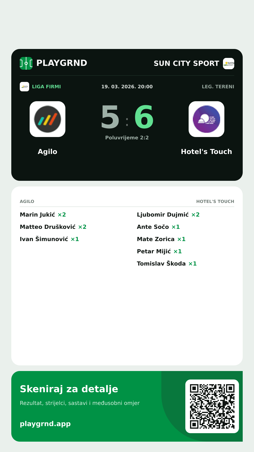 Story slika: Agilo 5:6 Hotel's Touch