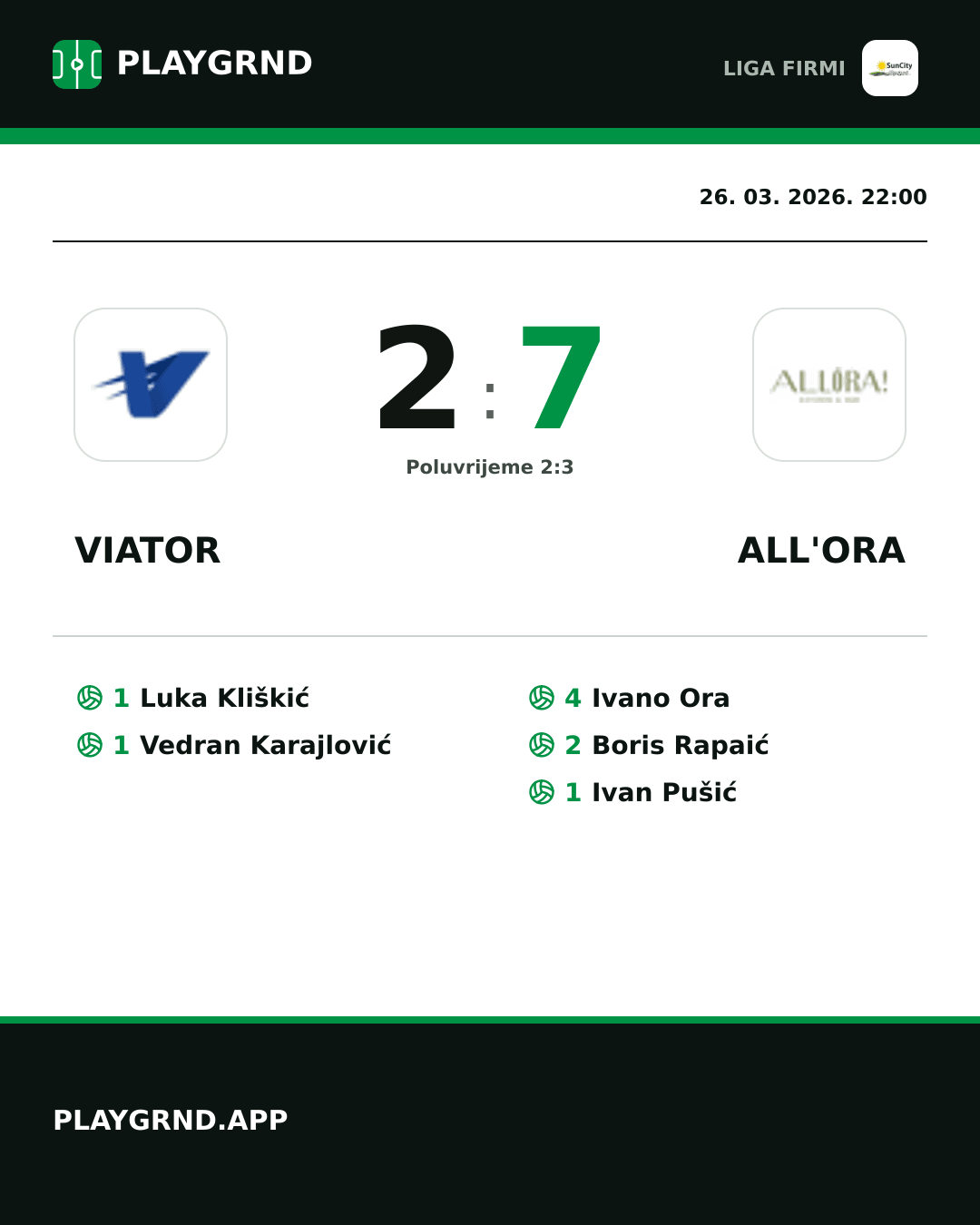 Instagram slika: Viator 2:7 All'Ora