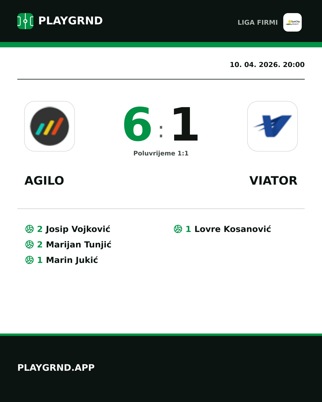 Instagram slika: Agilo 6:1 Viator