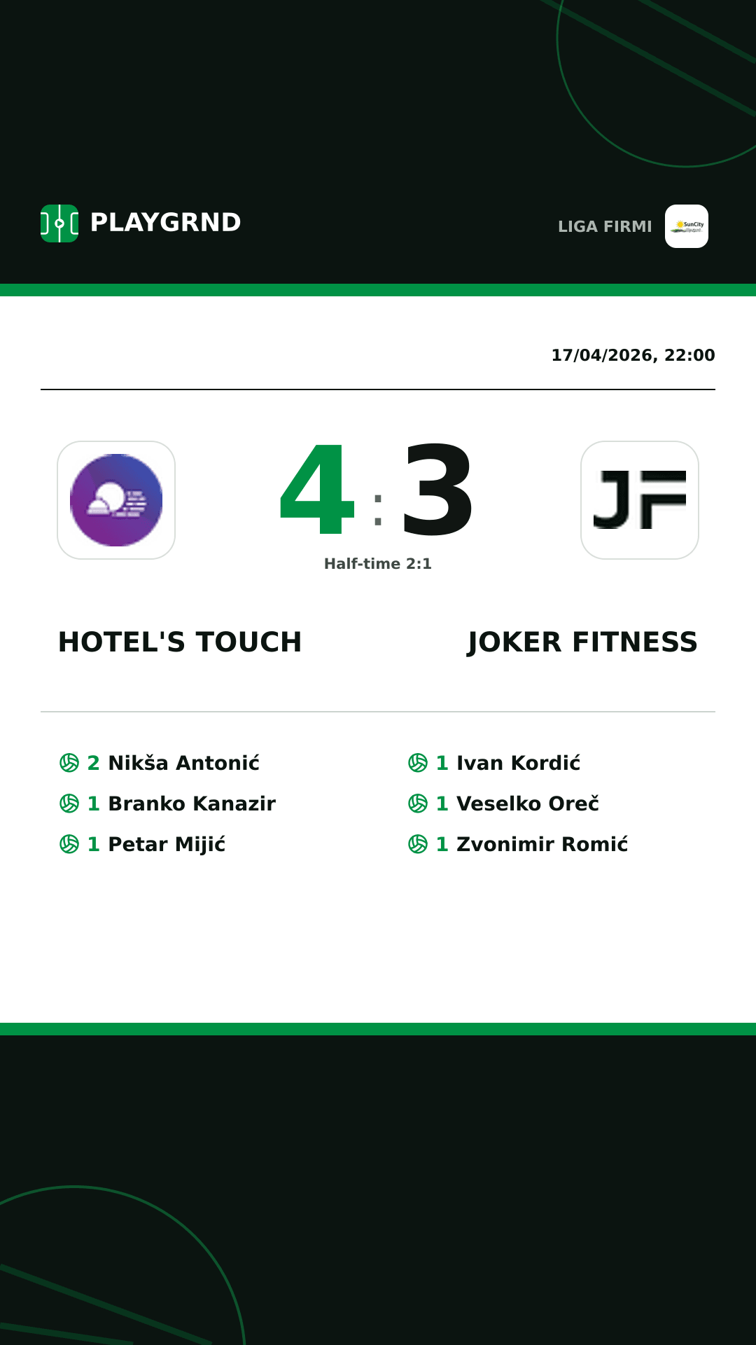 Instagram artwork: Hotel's Touch 4:3 Joker Fitness