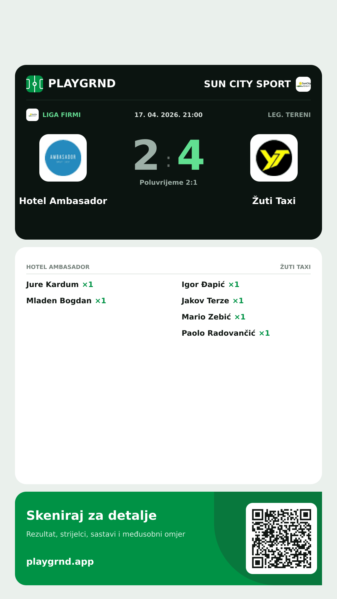 Story image: Hotel Ambasador 2:4 Žuti Taxi