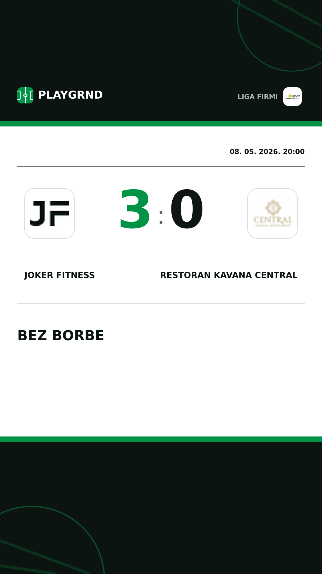 Instagram slika: Joker Fitness 3:0 Restoran Kavana Central
