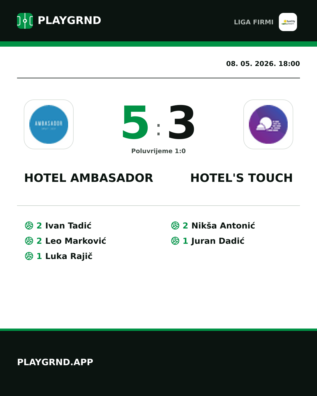 Instagram slika: Hotel Ambasador 5:3 Hotel's Touch