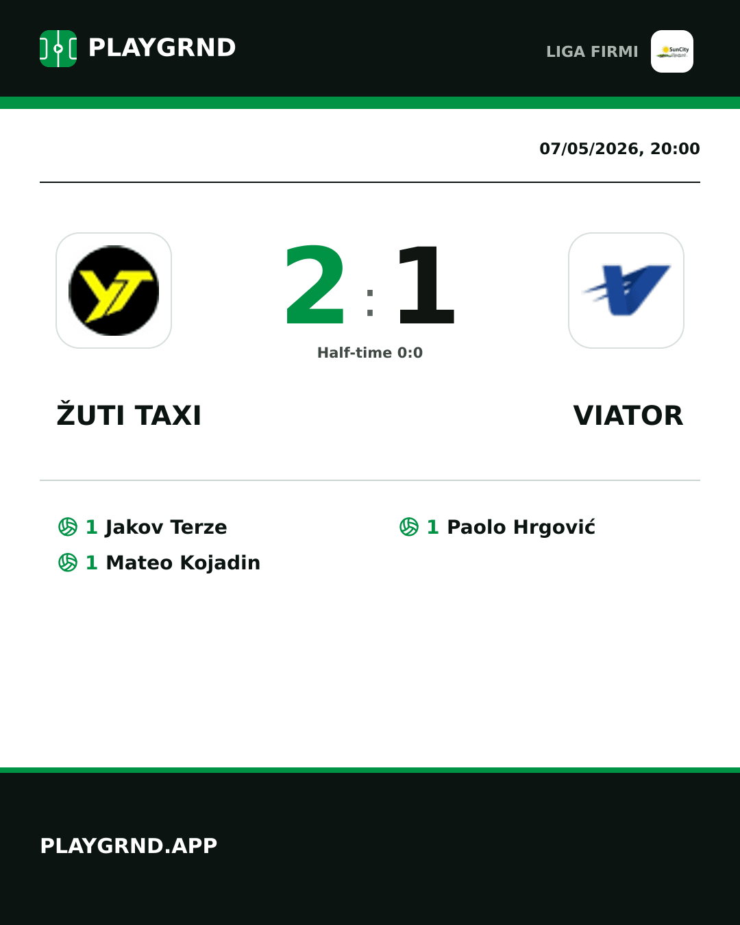 Instagram artwork: Žuti Taxi 2:1 Viator