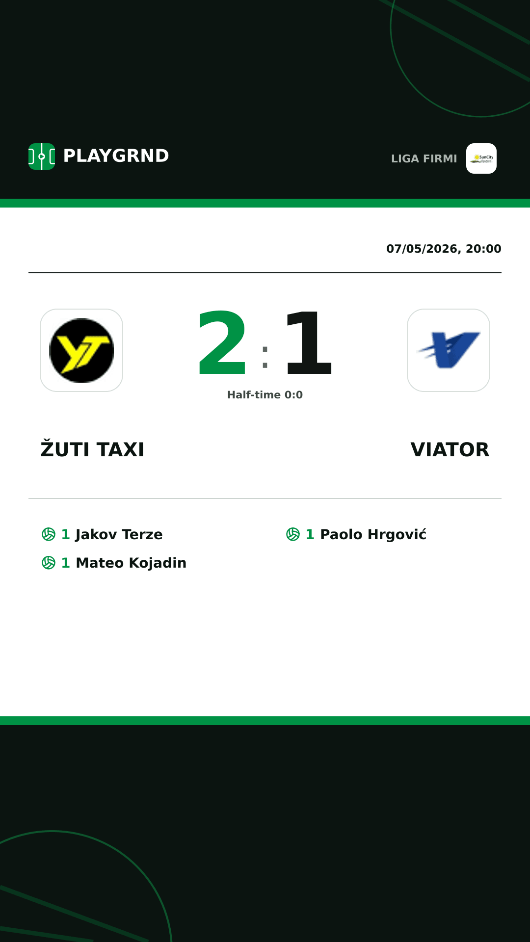 Instagram artwork: Žuti Taxi 2:1 Viator