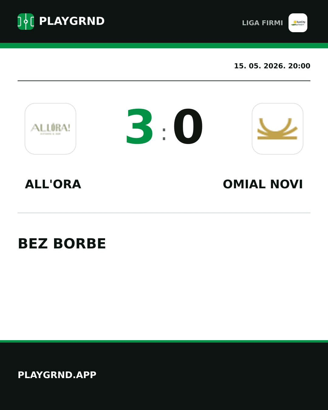 Instagram slika: All'Ora 3:0 Omial Novi