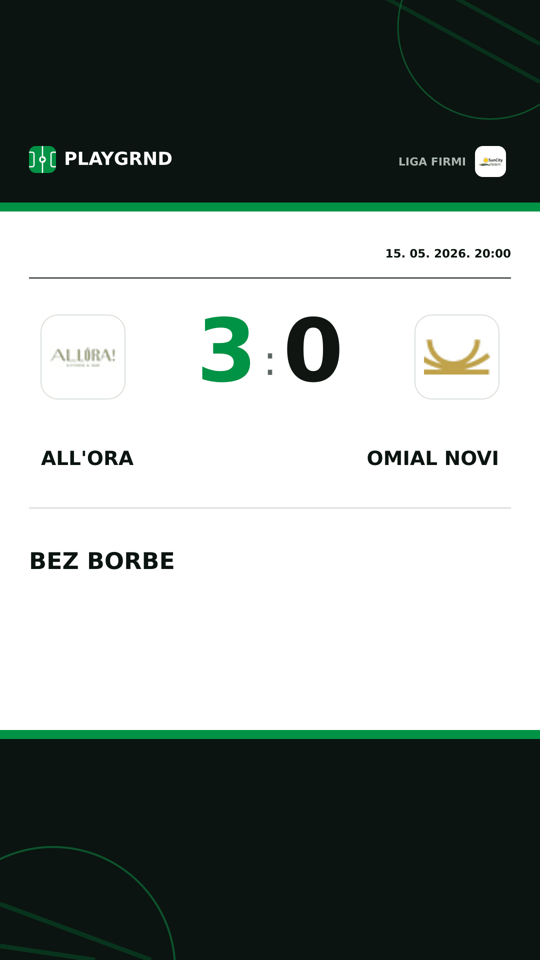 Instagram slika: All'Ora 3:0 Omial Novi