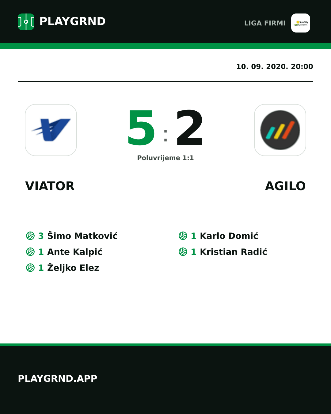 Instagram slika: Viator 5:2 Agilo