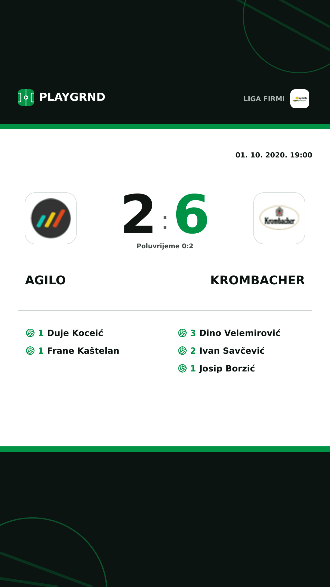 Instagram slika: Agilo 2:6 Krombacher