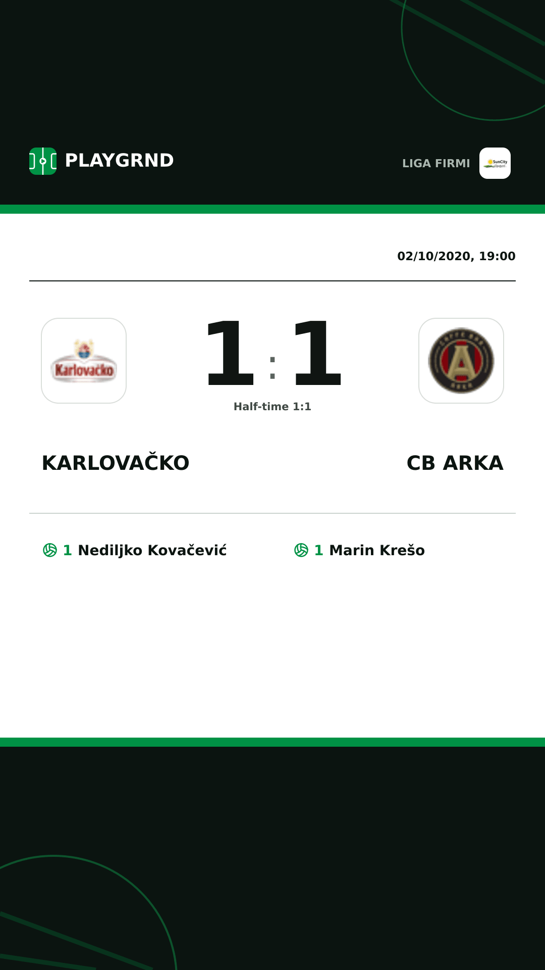 Instagram artwork: Karlovačko 1:1 CB Arka