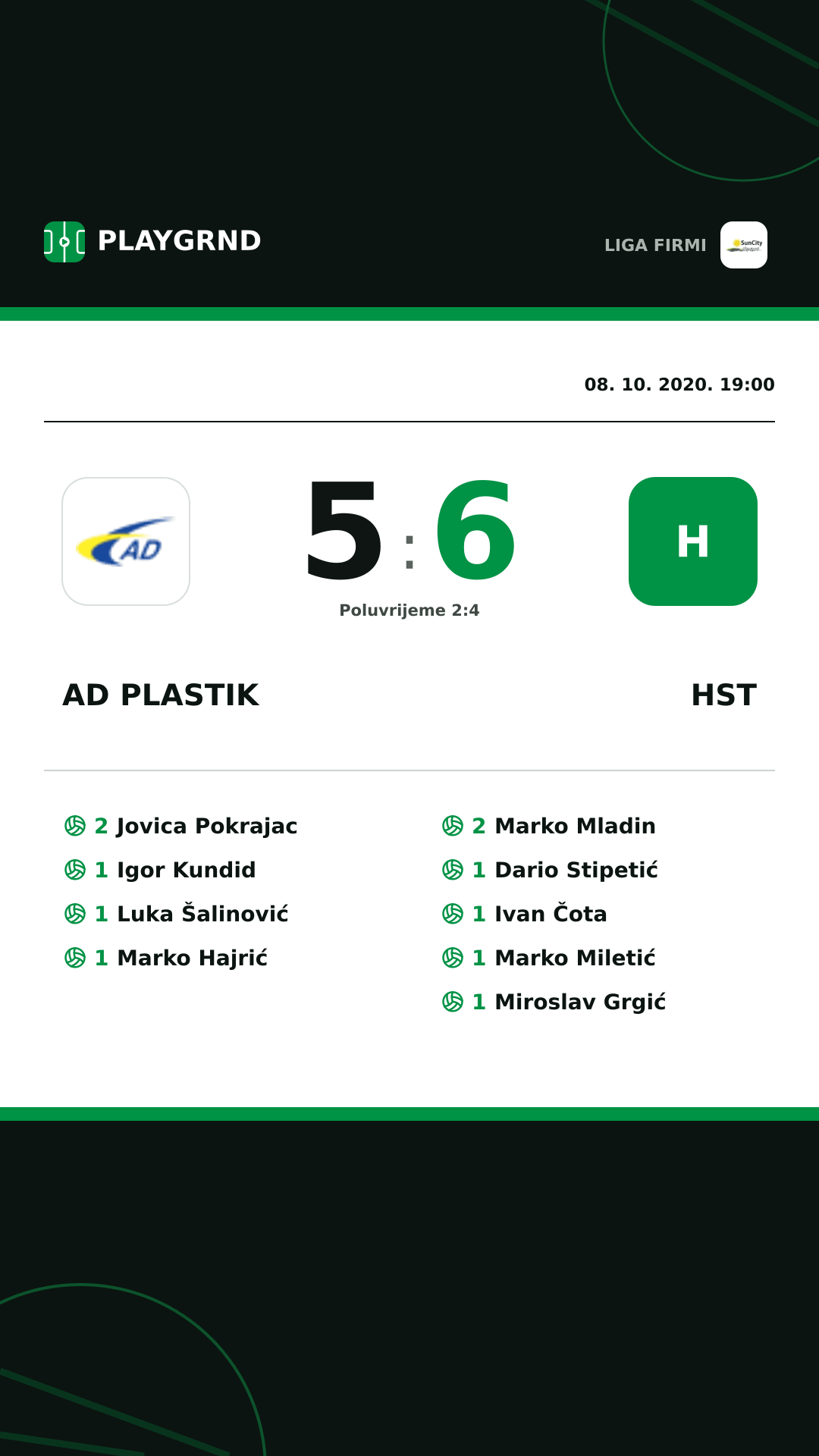 Instagram slika: AD Plastik 5:6 Hst