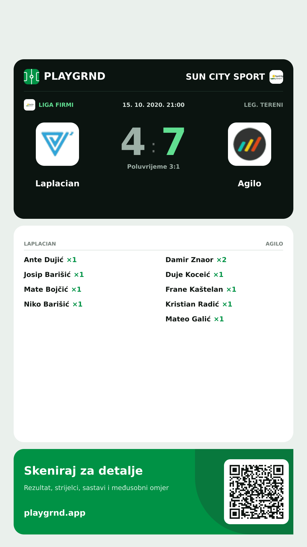 Story slika: Laplacian 4:7 Agilo