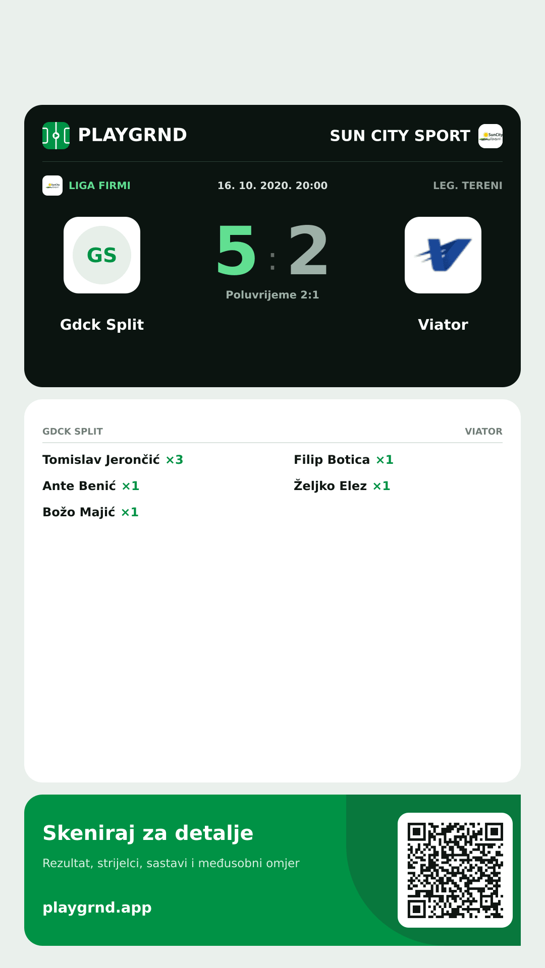 Story slika: Gdck Split 5:2 Viator
