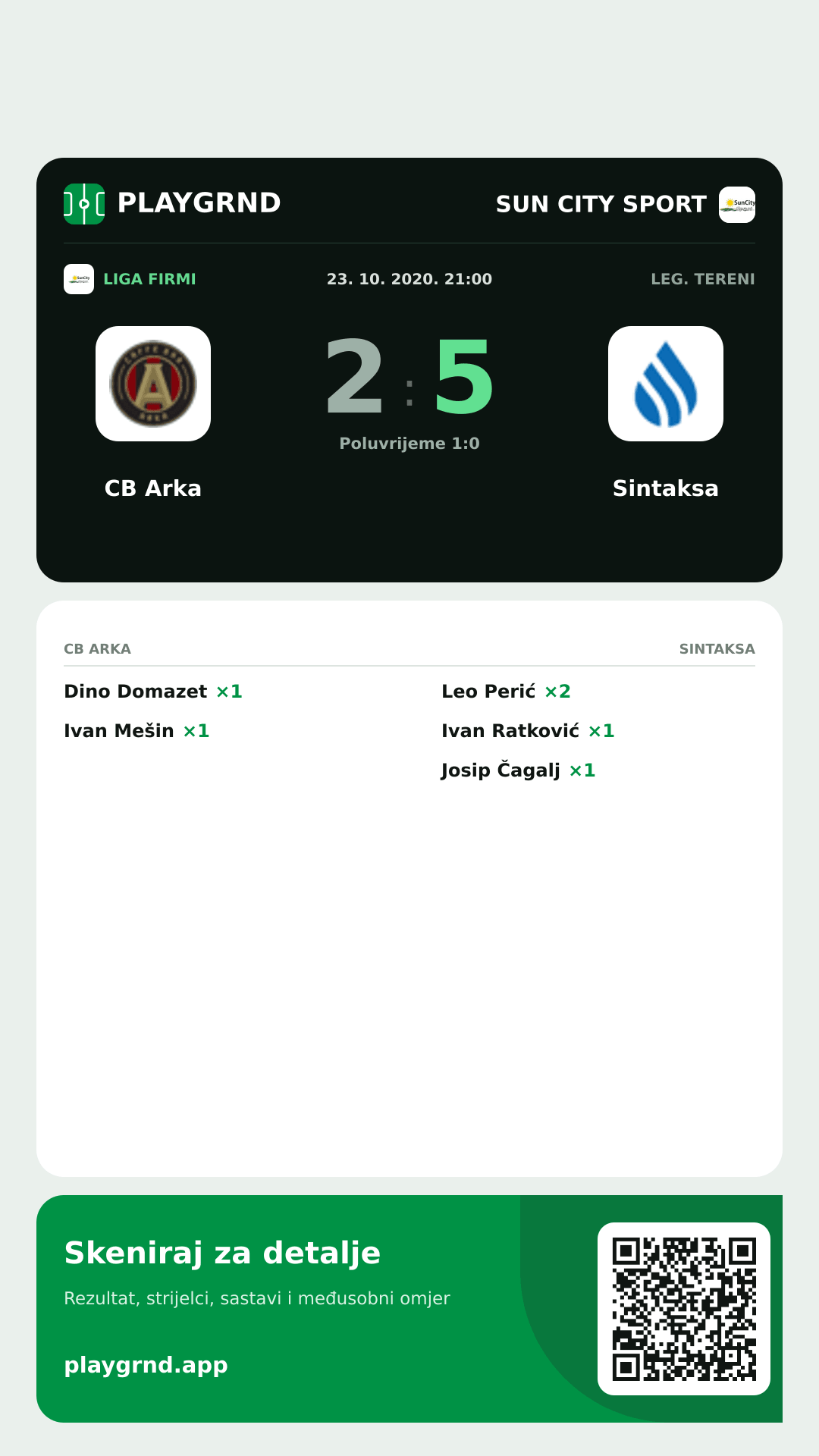 Story slika: CB Arka 2:5 Sintaksa