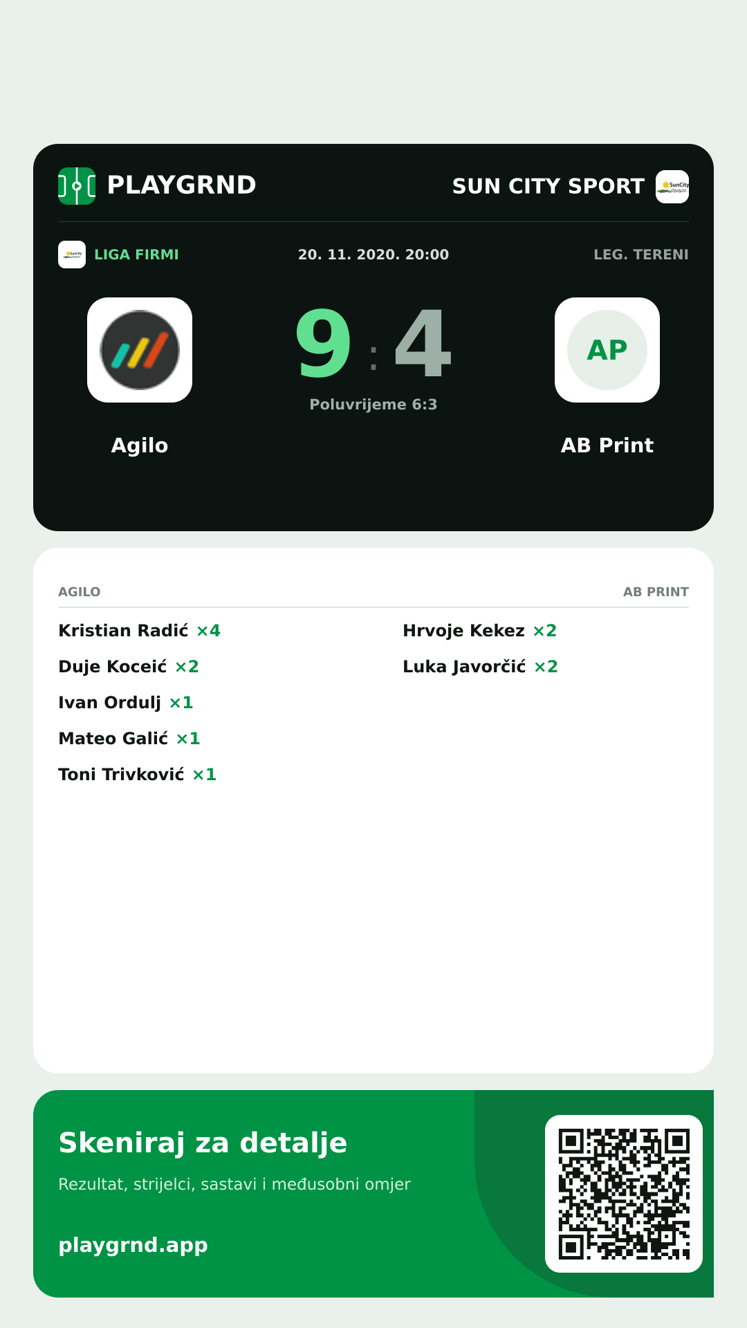 Story slika: Agilo 9:4 AB Print