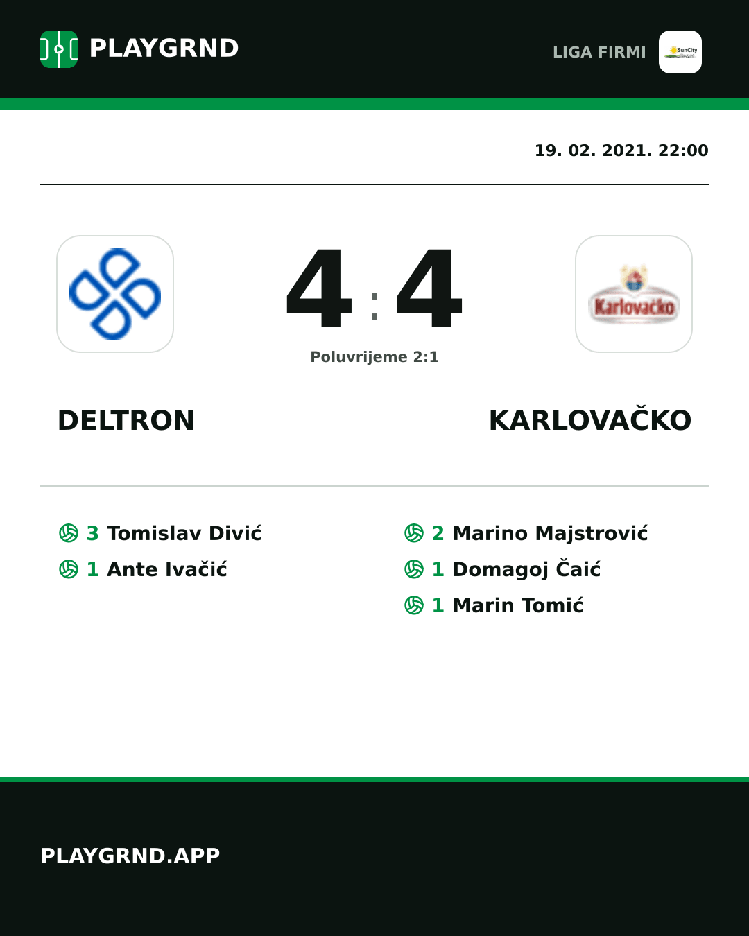 Instagram slika: Deltron 4:4 Karlovačko