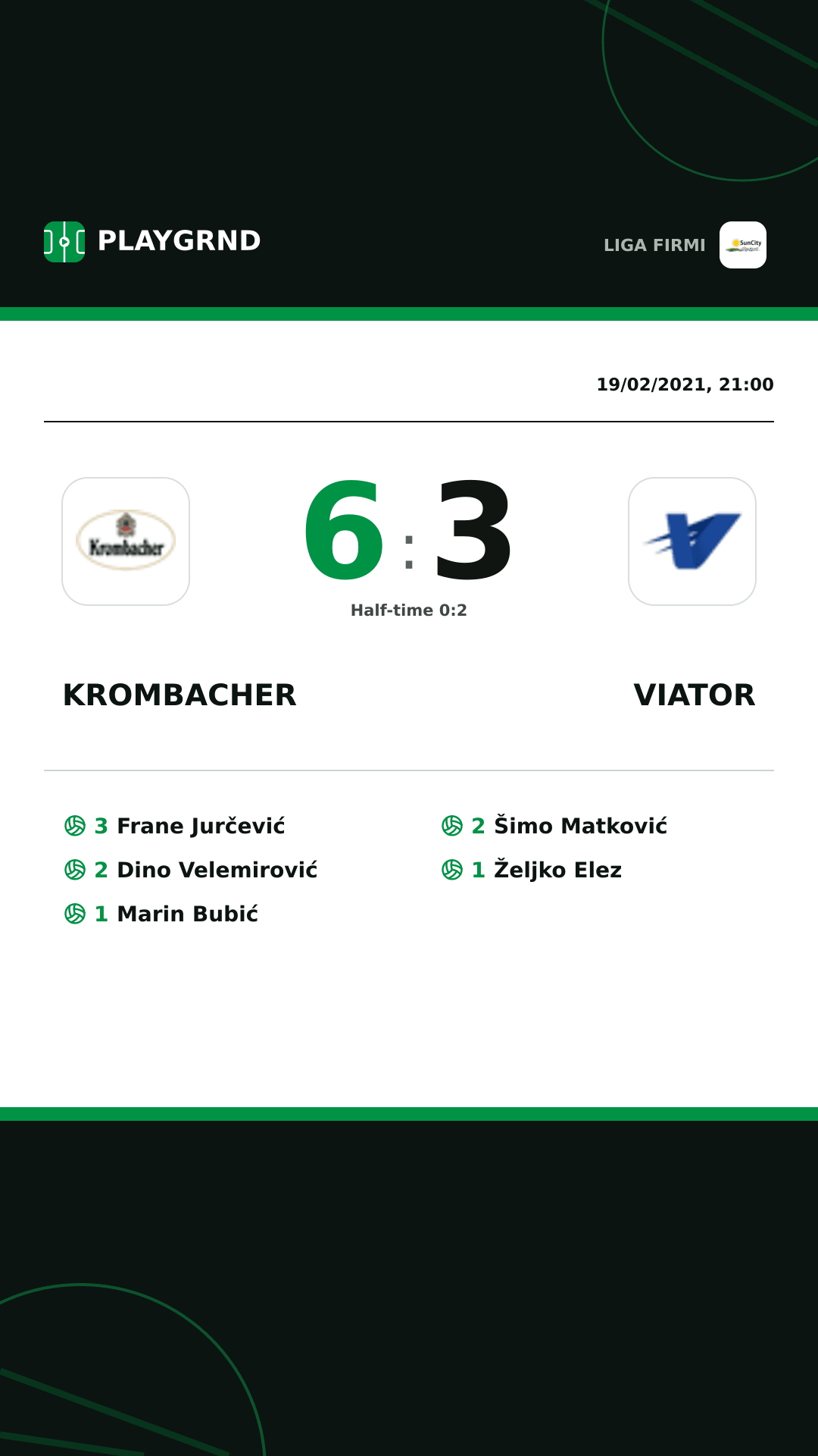 Instagram artwork: Krombacher 6:3 Viator