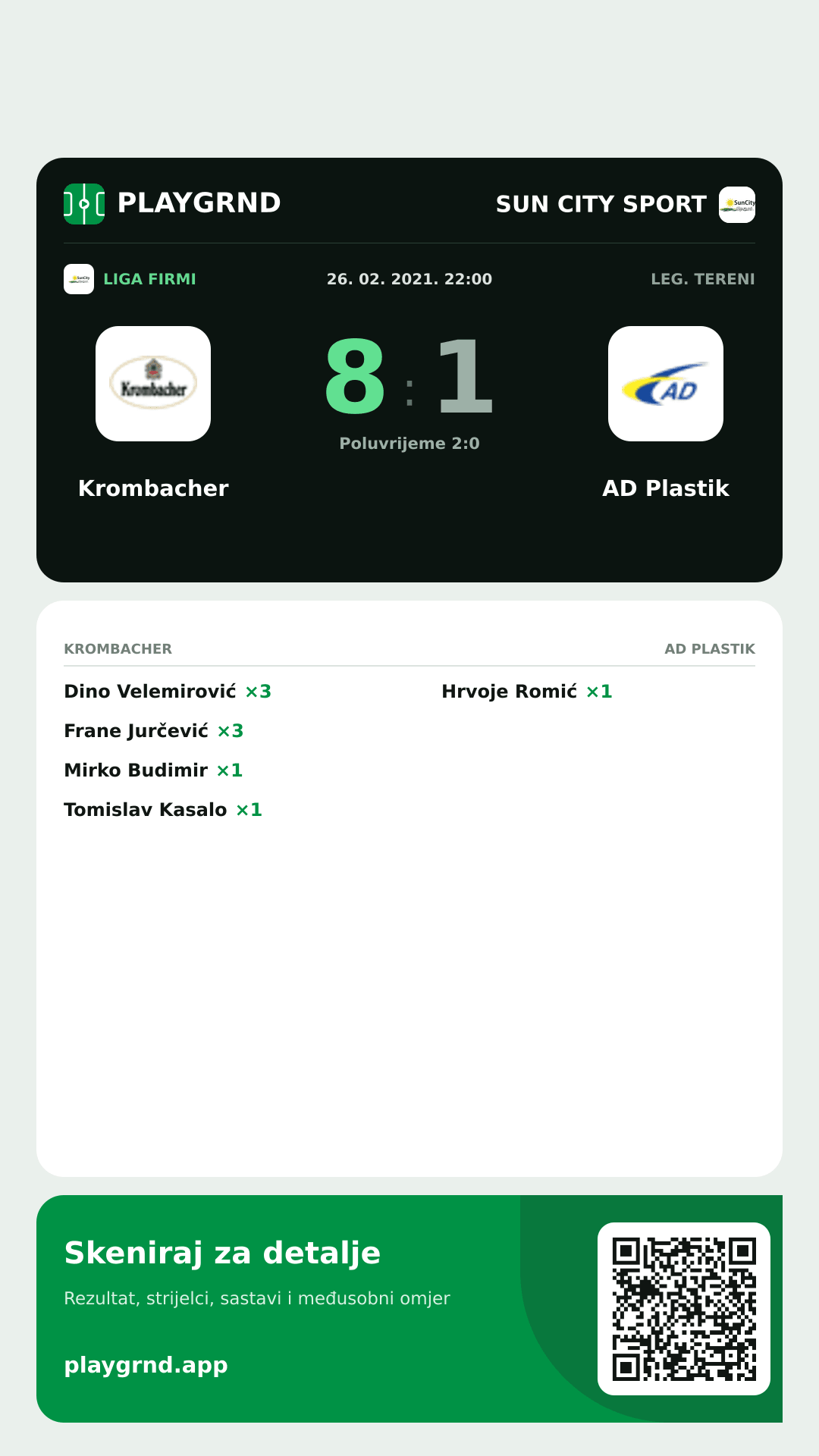 Story image: Krombacher 8:1 AD Plastik