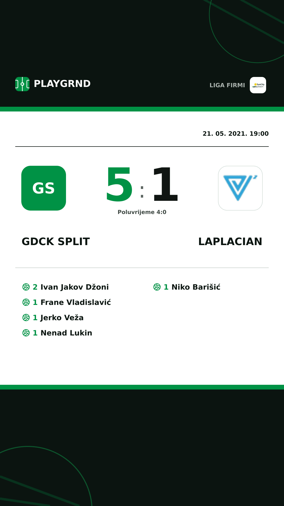 Instagram slika: Gdck Split 5:1 Laplacian