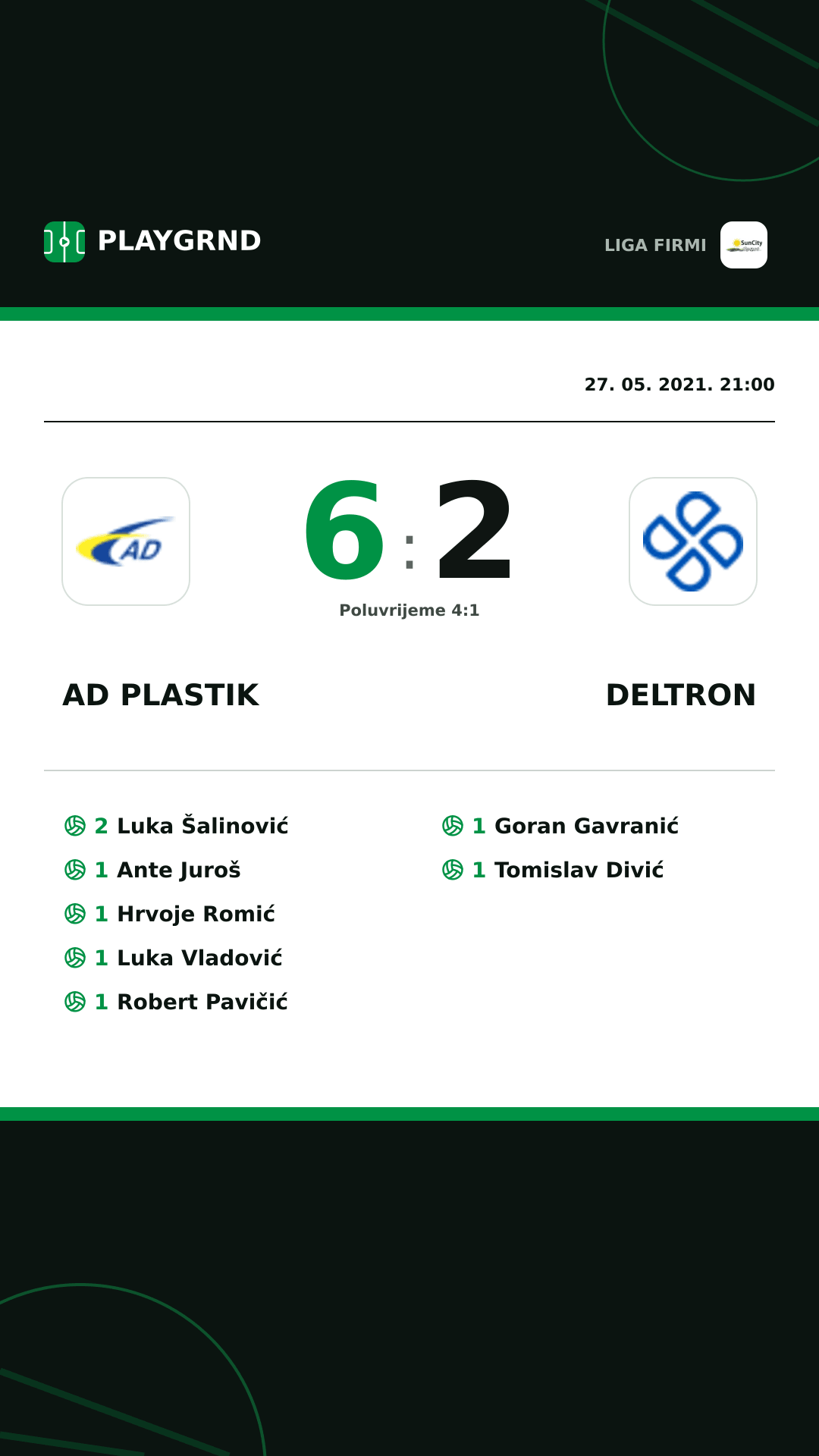 Instagram slika: AD Plastik 6:2 Deltron
