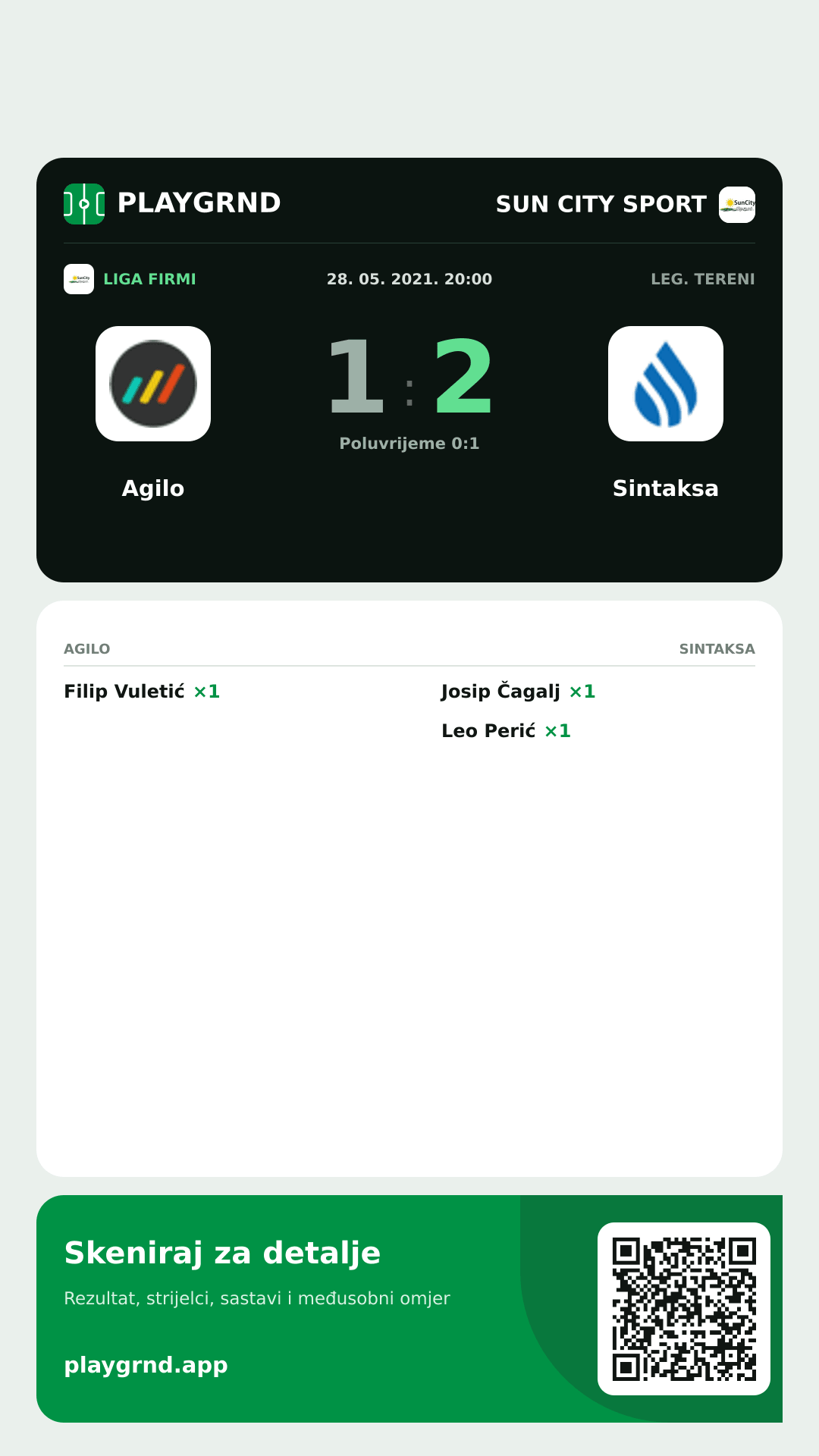 Story slika: Agilo 1:2 Sintaksa