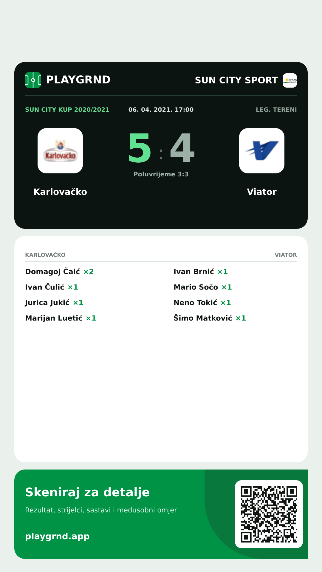 Story slika: Karlovačko 5:4 Viator