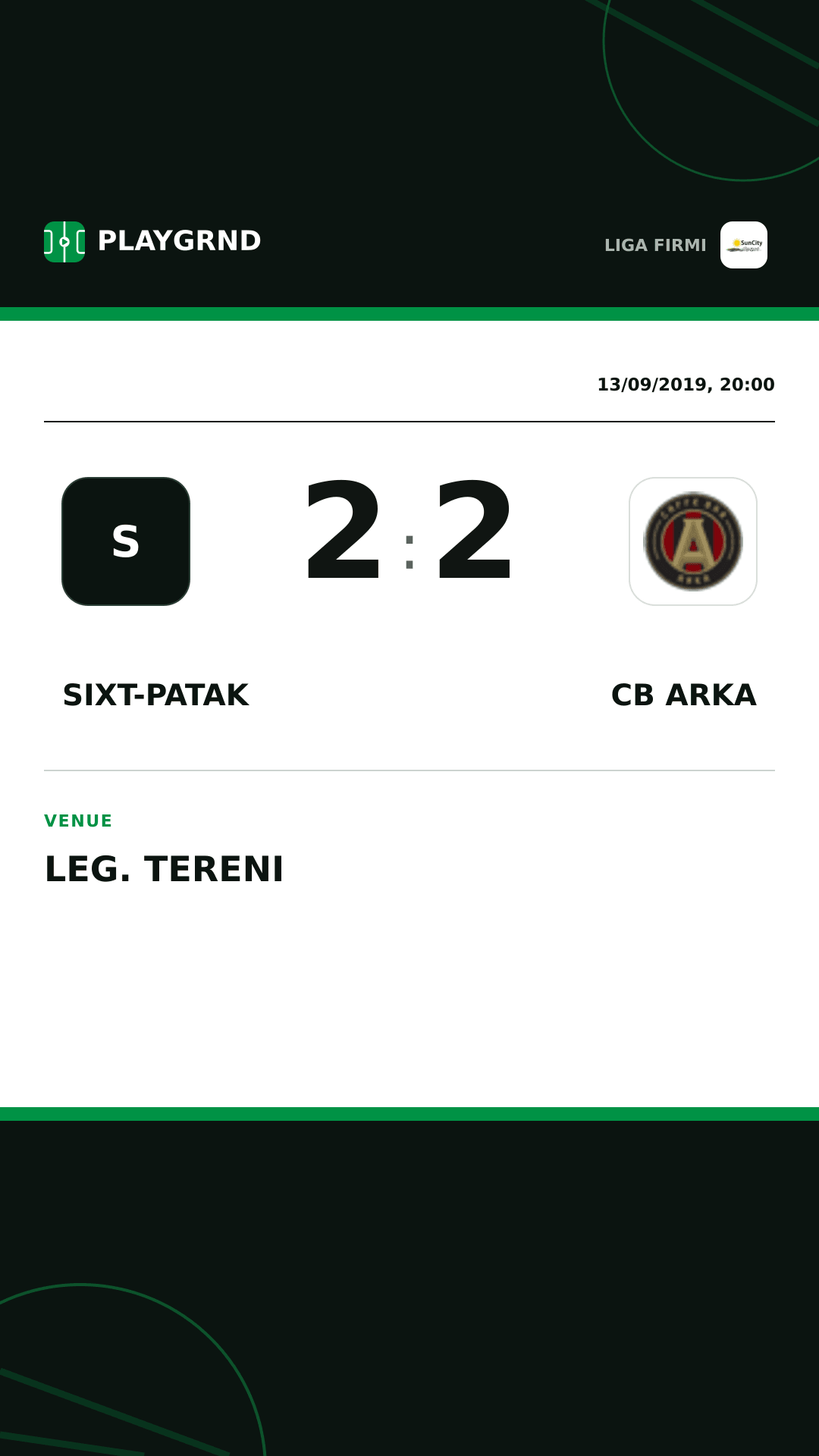 Instagram artwork: Sixt-Patak 2:2 CB Arka