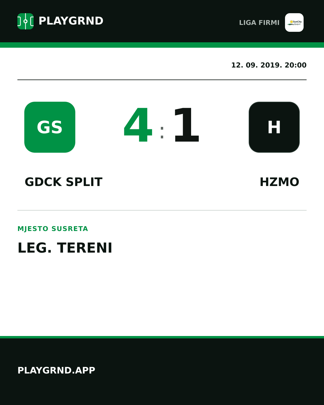 Instagram slika: Gdck Split 4:1 Hzmo