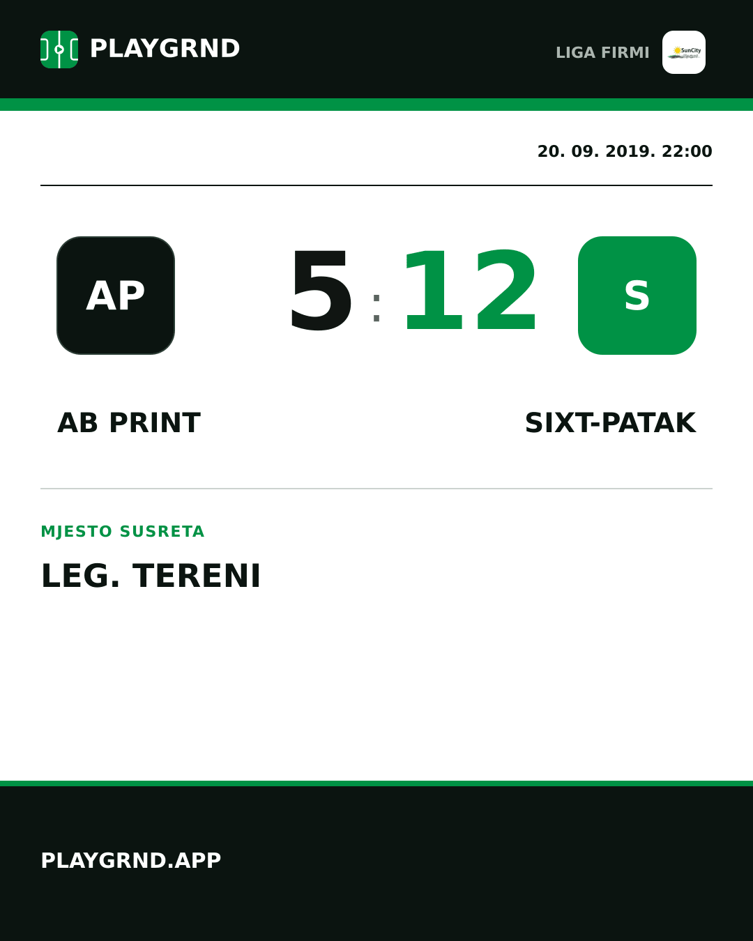 Instagram slika: AB Print 5:12 Sixt-Patak