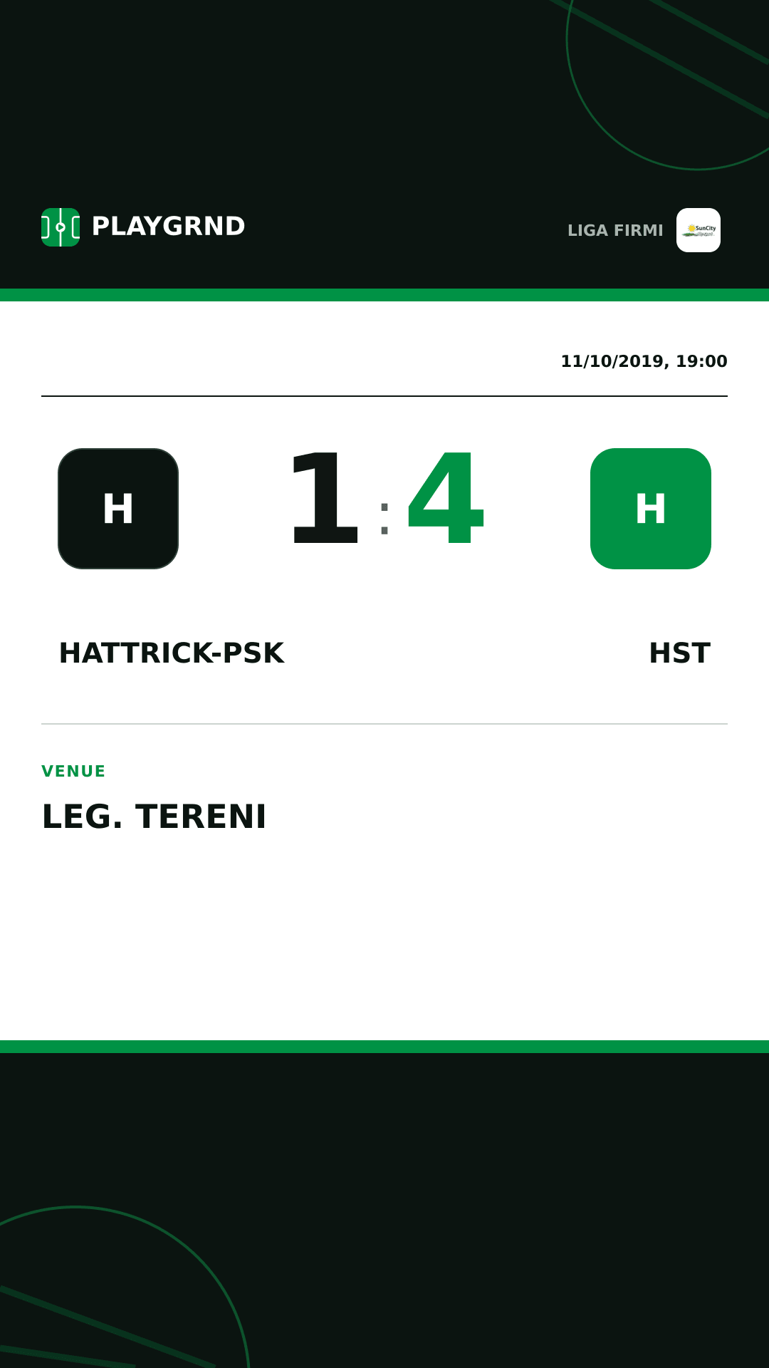 Instagram artwork: Hattrick-Psk 1:4 Hst