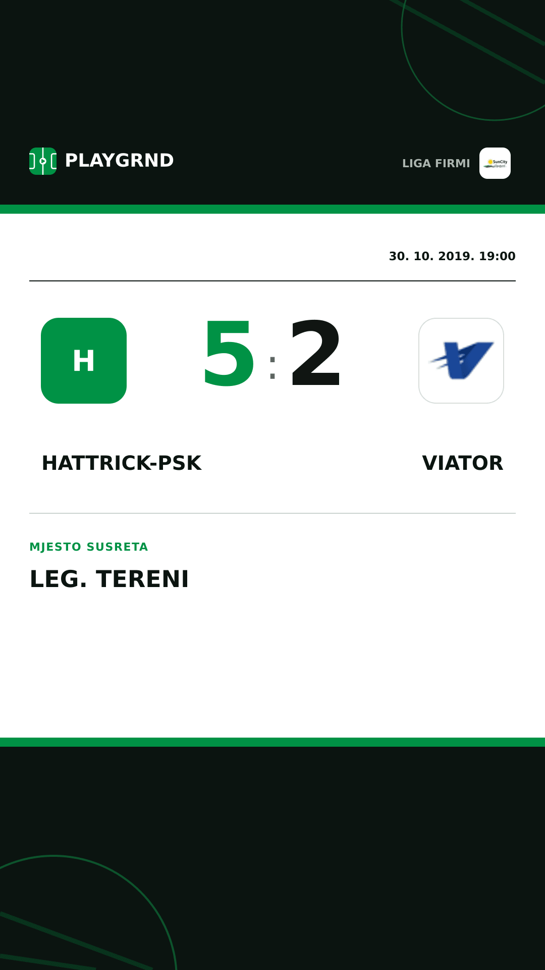 Instagram slika: Hattrick-Psk 5:2 Viator