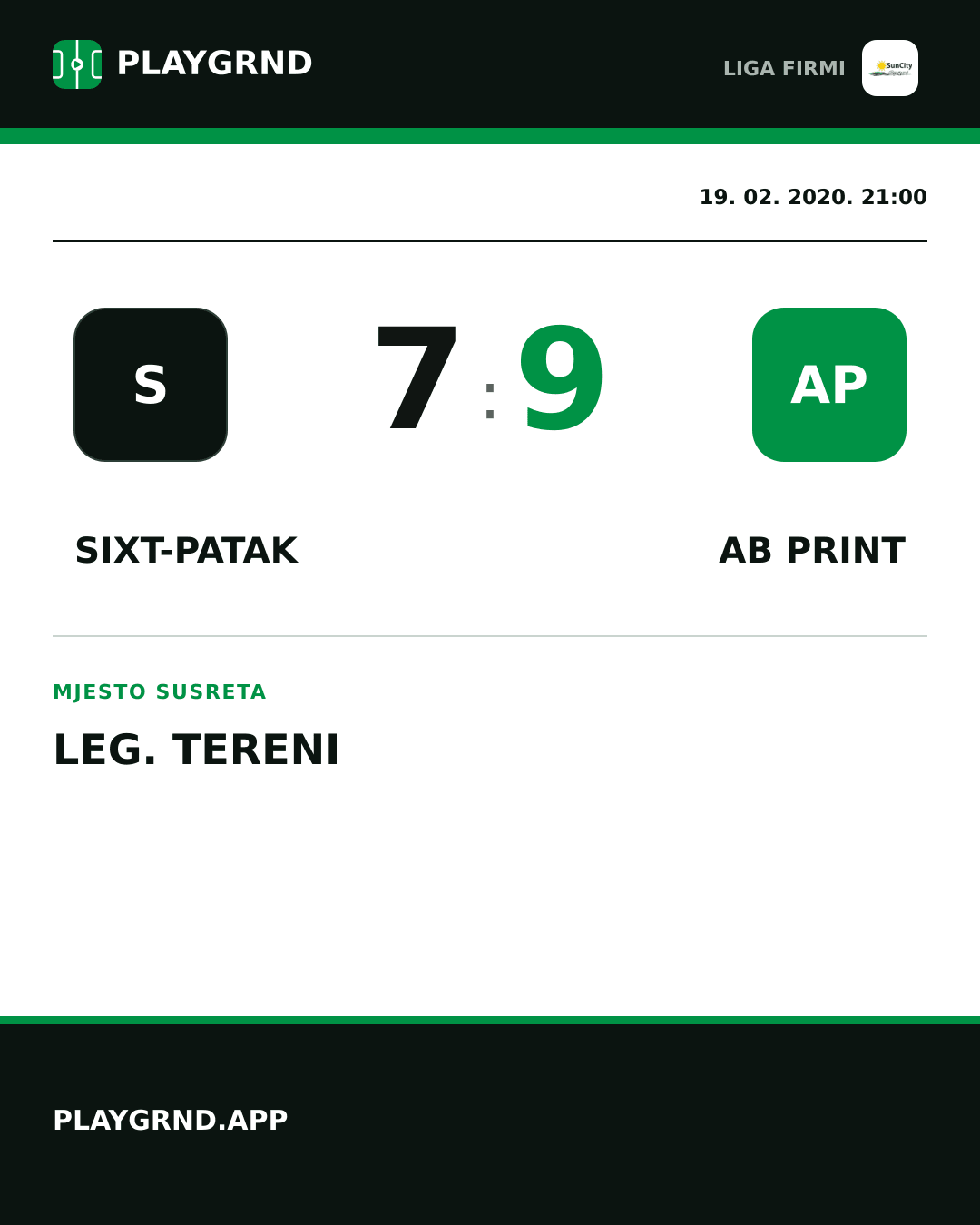 Instagram slika: Sixt-Patak 7:9 AB Print